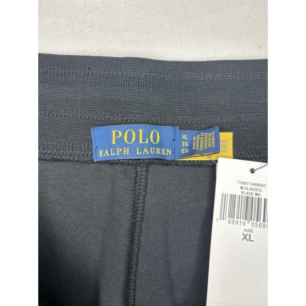 New POLO RALPH LAUREN Men's Black Mesh Athletic Shorts NWT $110 710971948002